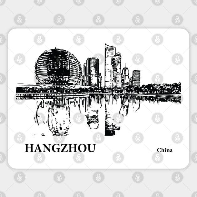 Hanghzhou China Sticker by Lakeric